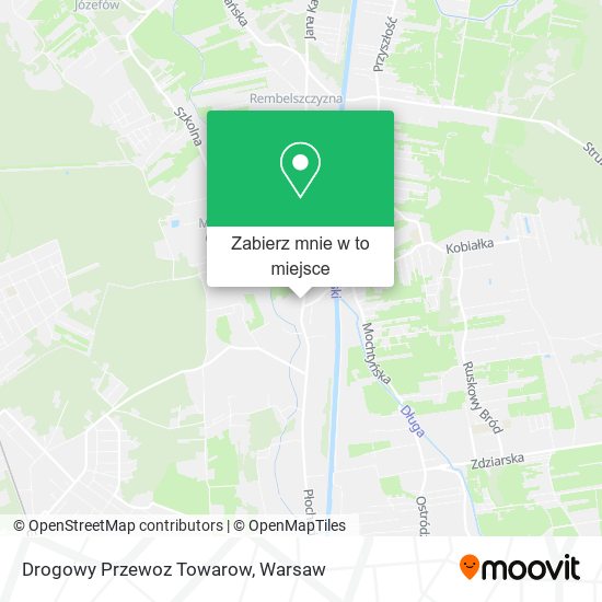 Mapa Drogowy Przewoz Towarow