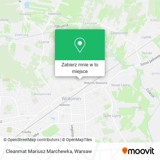 Mapa Cleanmat Mariusz Marchewka