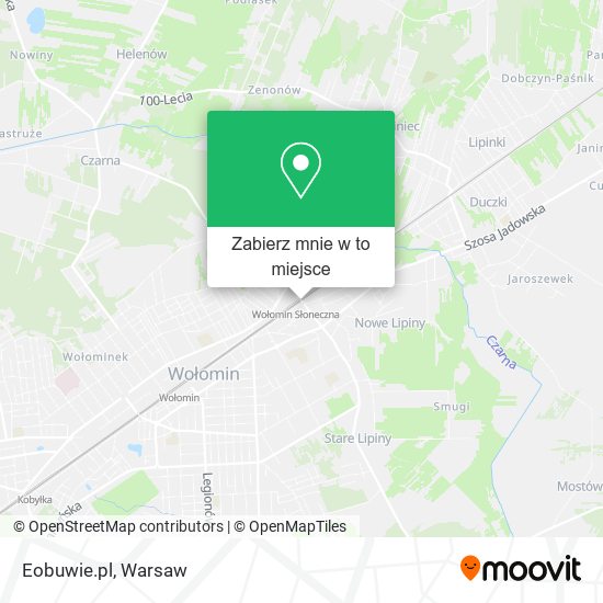 Mapa Eobuwie.pl