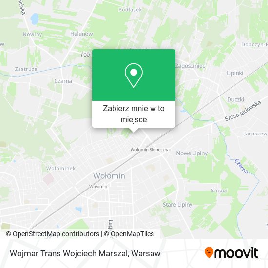 Mapa Wojmar Trans Wojciech Marszal