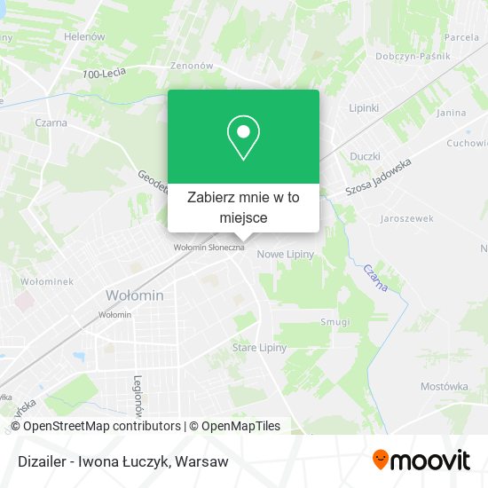 Mapa Dizailer - Iwona Łuczyk