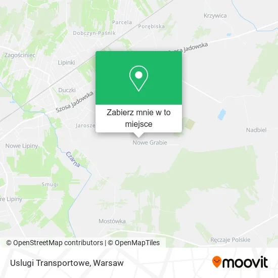 Mapa Uslugi Transportowe