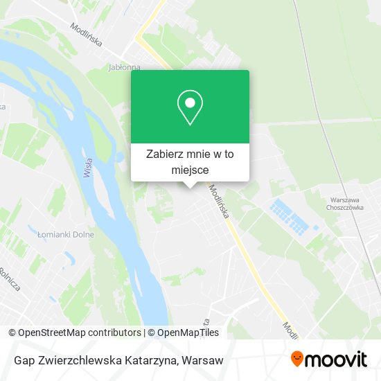 Mapa Gap Zwierzchlewska Katarzyna