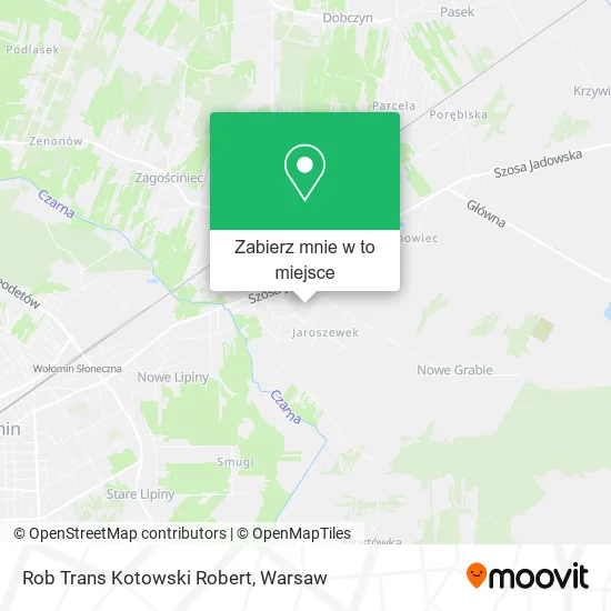 Mapa Rob Trans Kotowski Robert