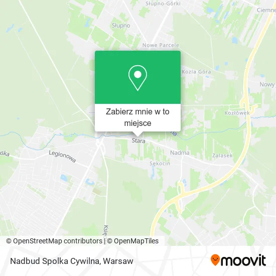 Mapa Nadbud Spolka Cywilna