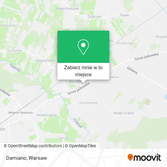 Mapa Damiano