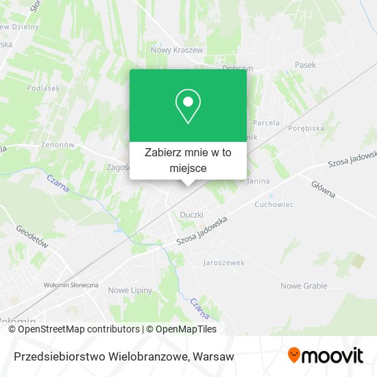 Mapa Przedsiebiorstwo Wielobranzowe