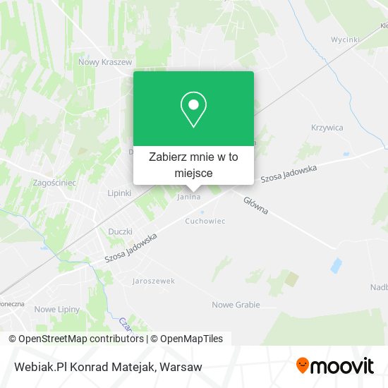 Mapa Webiak.Pl Konrad Matejak