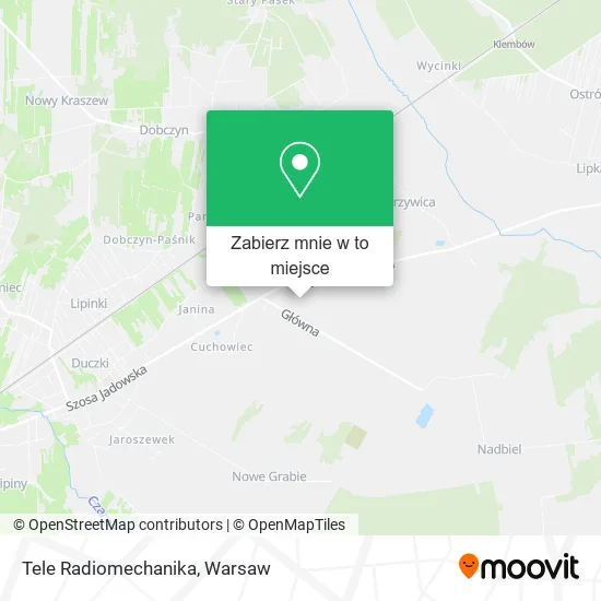 Mapa Tele Radiomechanika