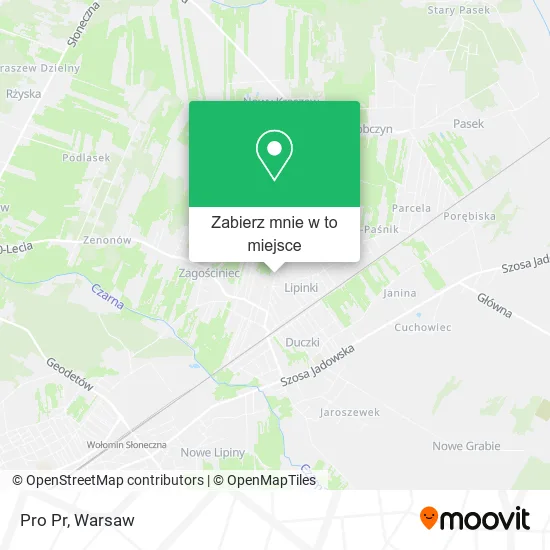 Mapa Pro Pr
