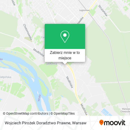 Mapa Wojciech Pirożek Doradztwo Prawne