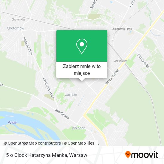 Mapa 5 o Clock Katarzyna Manka