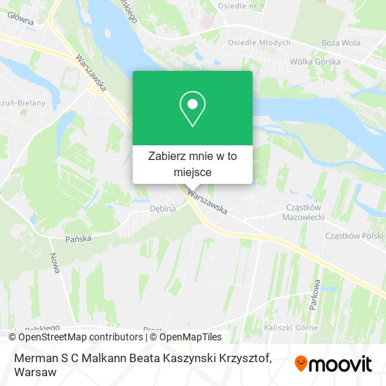 Mapa Merman S C Malkann Beata Kaszynski Krzysztof