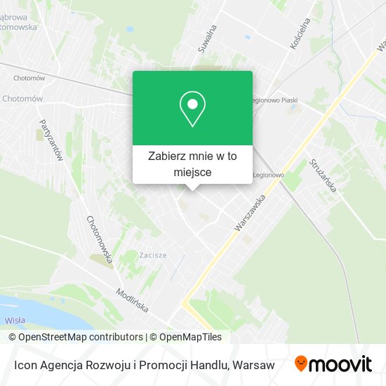 Mapa Icon Agencja Rozwoju i Promocji Handlu