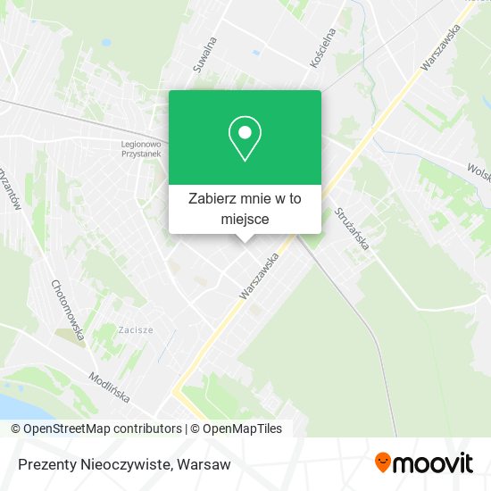 Mapa Prezenty Nieoczywiste