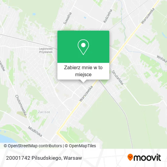 Mapa 20001742 Pilsudskiego