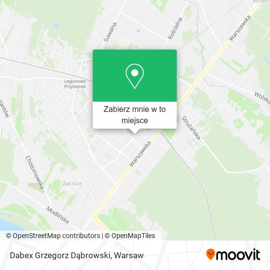 Mapa Dabex Grzegorz Dąbrowski