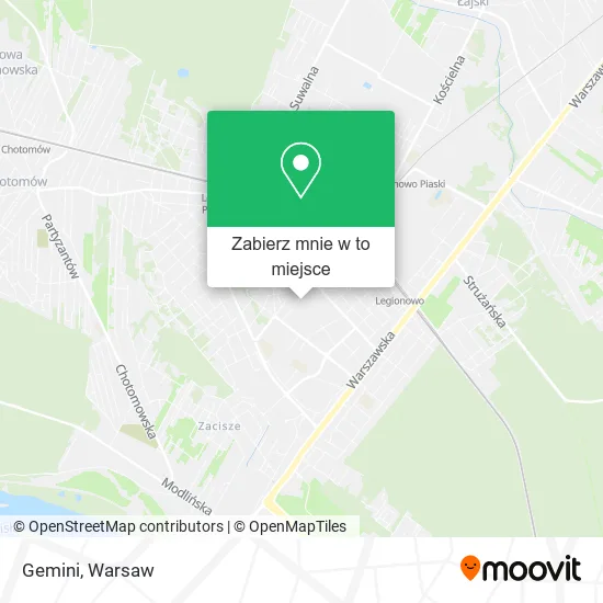 Mapa Gemini