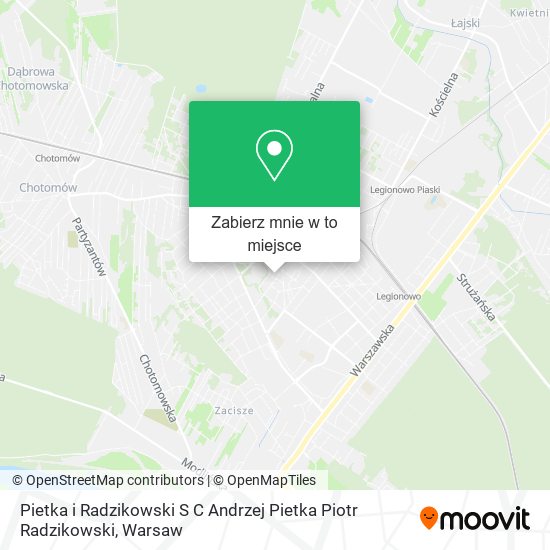 Mapa Pietka i Radzikowski S C Andrzej Pietka Piotr Radzikowski