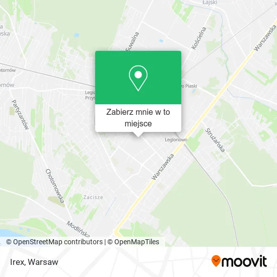 Mapa Irex