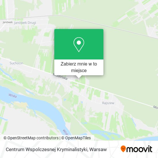 Mapa Centrum Wspolczesnej Kryminalistyki