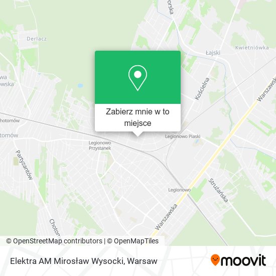 Mapa Elektra AM Mirosław Wysocki