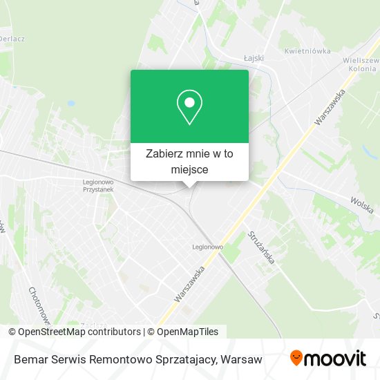 Mapa Bemar Serwis Remontowo Sprzatajacy