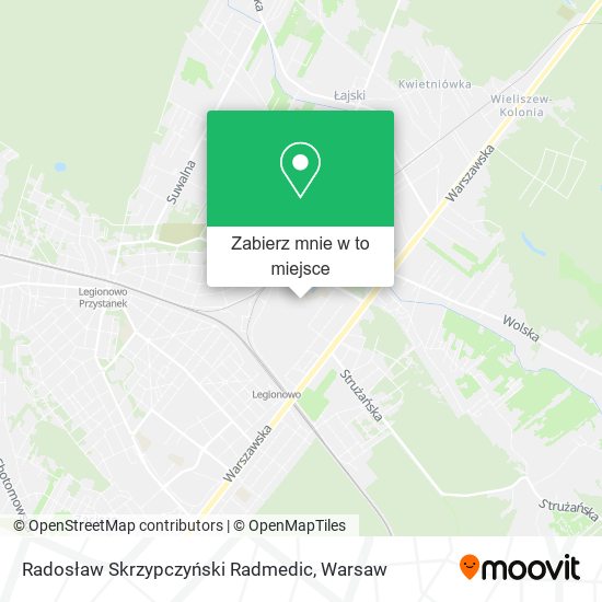 Mapa Radosław Skrzypczyński Radmedic