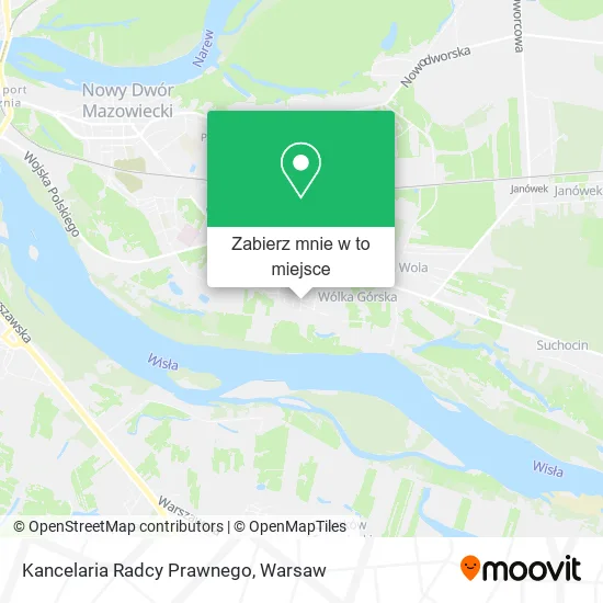 Mapa Kancelaria Radcy Prawnego