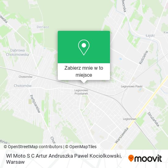 Mapa Wl Moto S C Artur Andruszka Pawel Kociolkowski