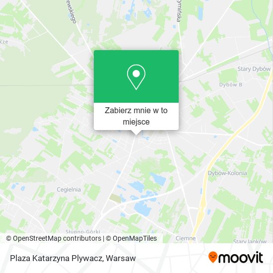 Mapa Plaza Katarzyna Plywacz