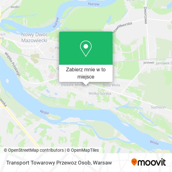 Mapa Transport Towarowy Przewoz Osob