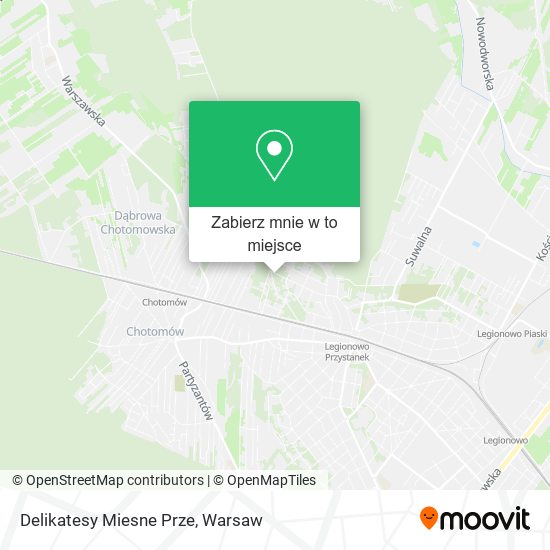 Mapa Delikatesy Miesne Prze