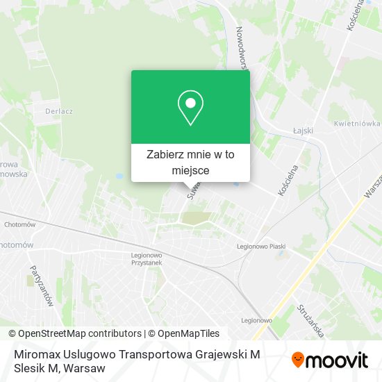 Mapa Miromax Uslugowo Transportowa Grajewski M Slesik M