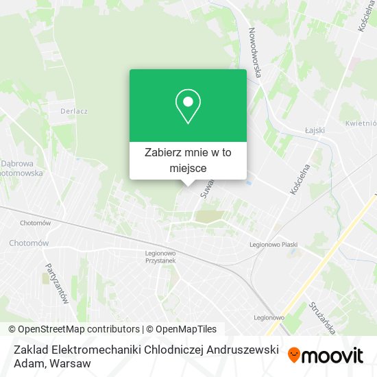 Mapa Zaklad Elektromechaniki Chlodniczej Andruszewski Adam