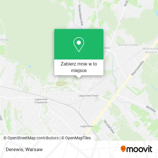 Mapa Derewis