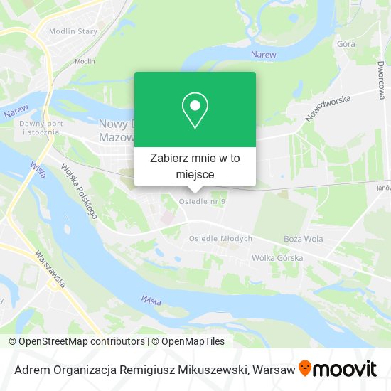 Mapa Adrem Organizacja Remigiusz Mikuszewski