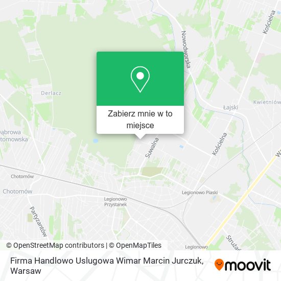 Mapa Firma Handlowo Uslugowa Wimar Marcin Jurczuk