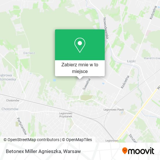 Mapa Betonex Miller Agnieszka