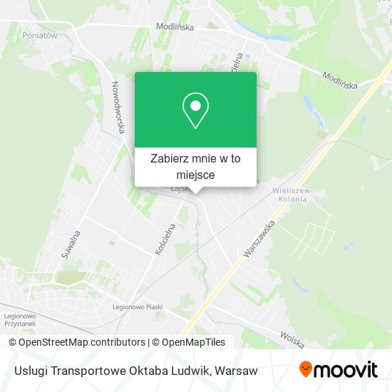 Mapa Uslugi Transportowe Oktaba Ludwik