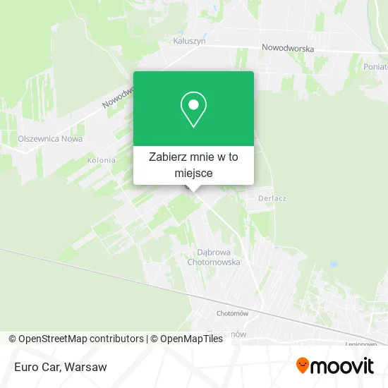 Mapa Euro Car