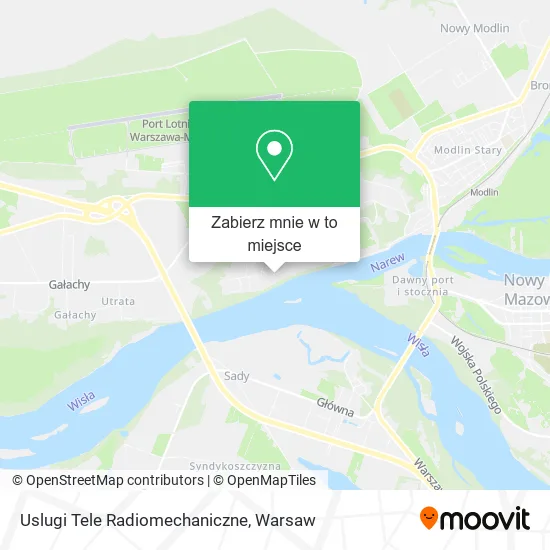 Mapa Uslugi Tele Radiomechaniczne