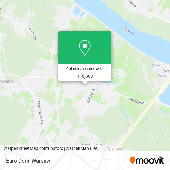 Mapa Euro Dom