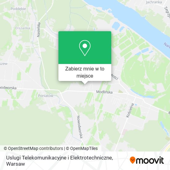 Mapa Uslugi Telekomunikacyjne i Elektrotechniczne