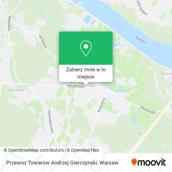 Mapa Przewoz Towarow Andrzej Gierczynski