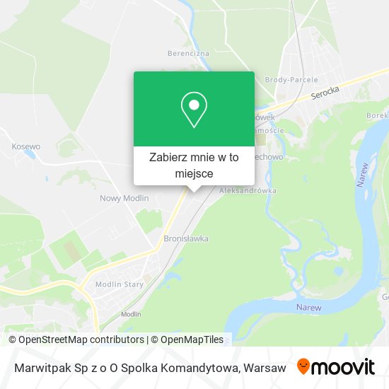 Mapa Marwitpak Sp z o O Spolka Komandytowa