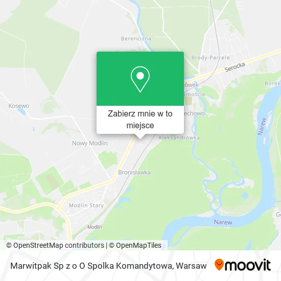 Mapa Marwitpak Sp z o O Spolka Komandytowa