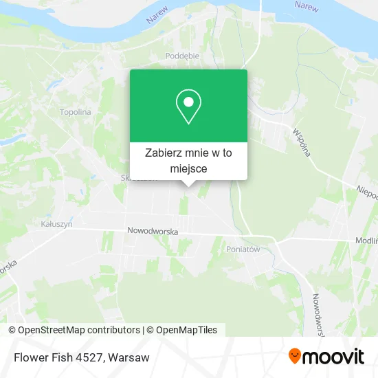 Mapa Flower Fish 4527