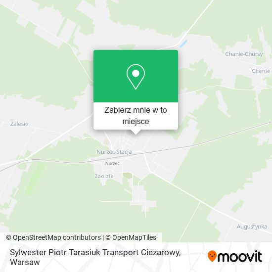 Mapa Sylwester Piotr Tarasiuk Transport Ciezarowy