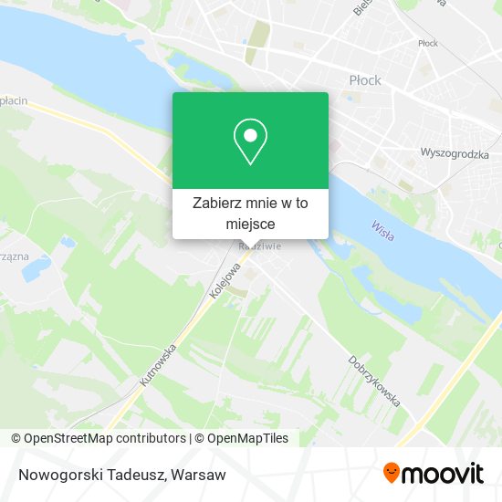 Mapa Nowogorski Tadeusz